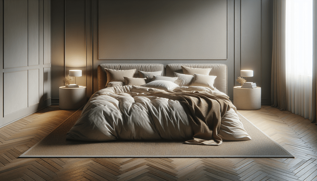 Bodenbett 180x200 » Luxus und Raum für erholsame Nächte