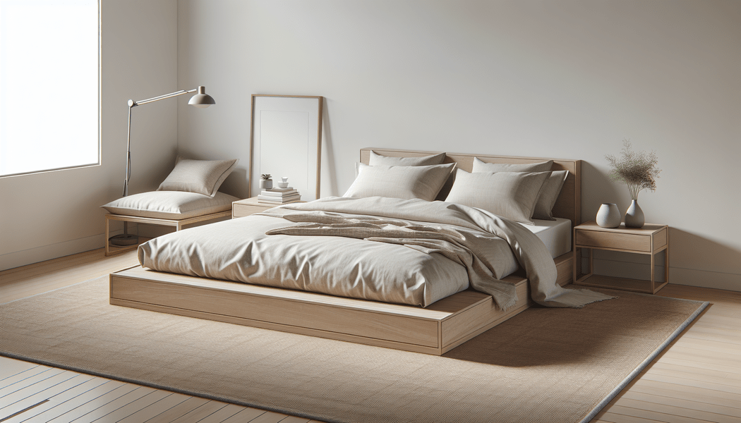 Bodenbett Erwachsene » Minimalistisch und modern für dein Schlafzimmer